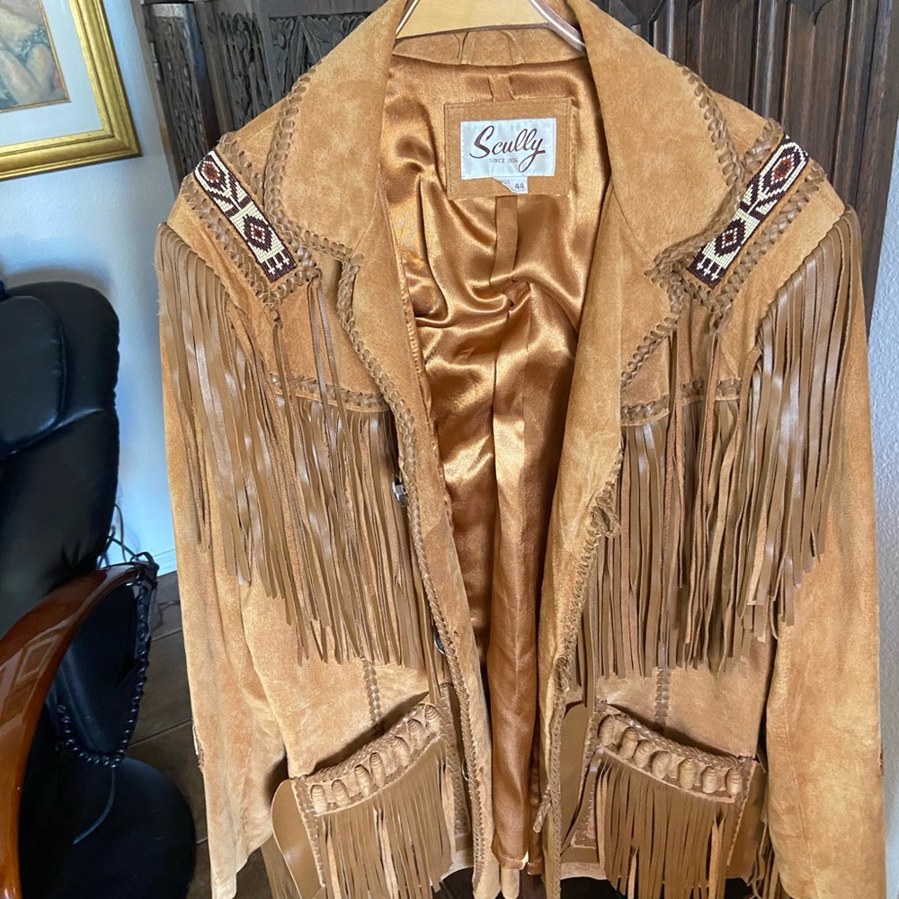 Men’s Leather Western Style Jacket